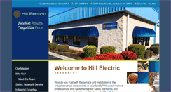 Desktop Screenshot of hillelectric.net